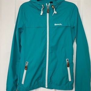 Bench - Women's - Lightweight Self-Stowing Jacket - Teal color